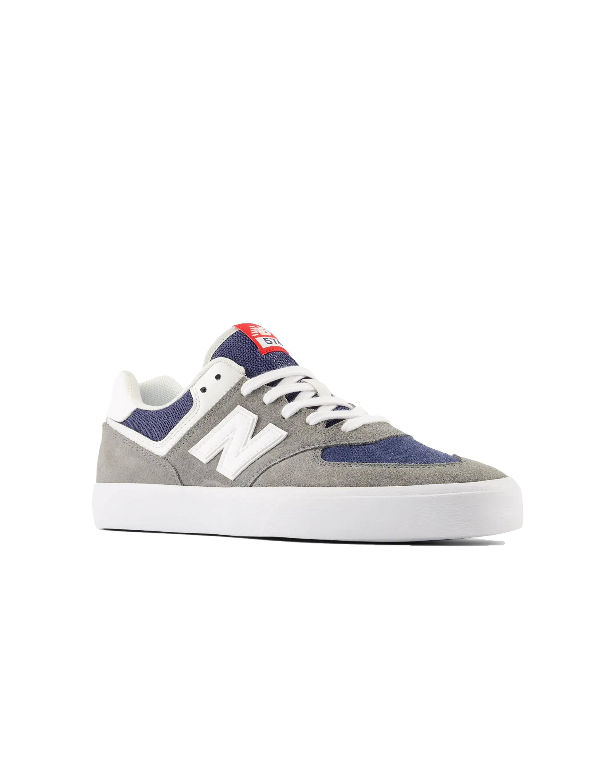 574 Vulcanized Shoes in Grey & White