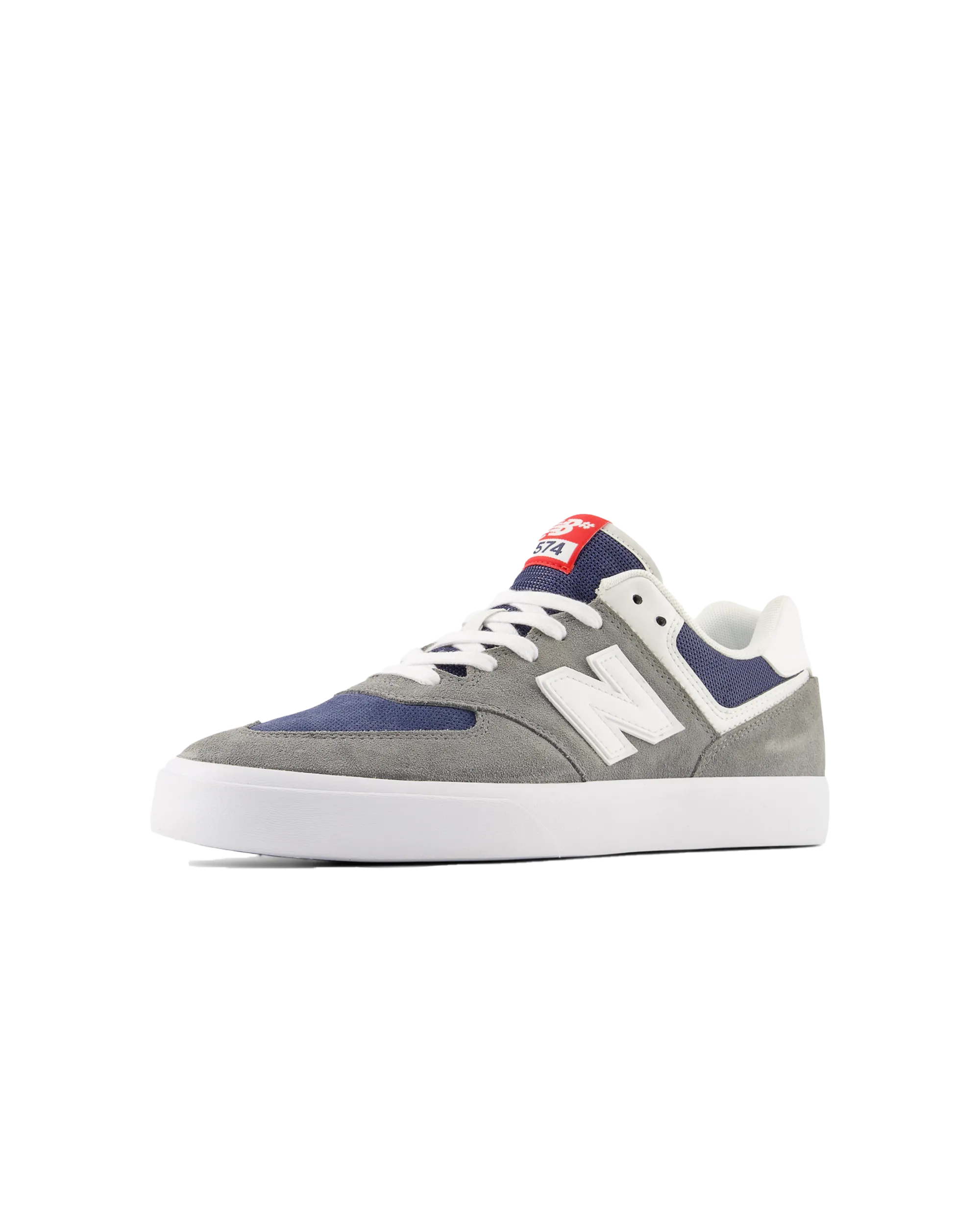 574 Vulcanized Shoes in Grey & White
