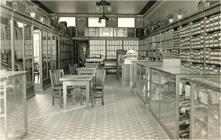 AA-25 Haberdashery Store - Vintage Image