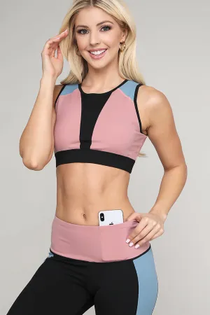 Active Training Colorblock Sports Bra