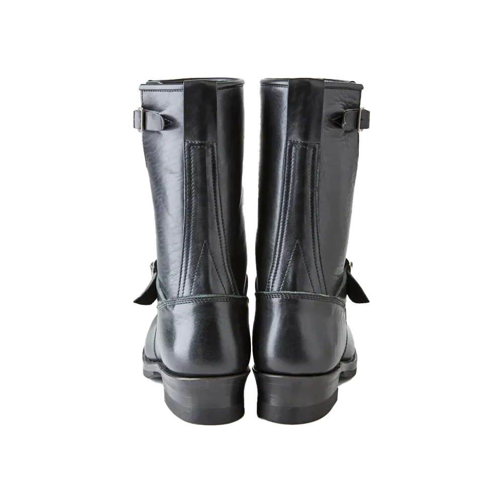 Addict Clothes - Horsehide Engineer Boot - Black