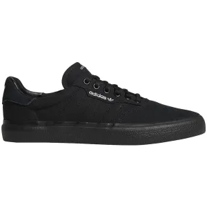Adidas 3MC Vulc Canvas Skateboard Shoe - Black/Black/Grey Two