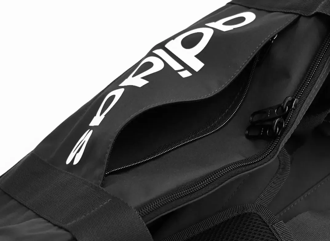 .Adidas Liner Duffel Bag SMALL - BLACK/WHITE - (JE8343)
