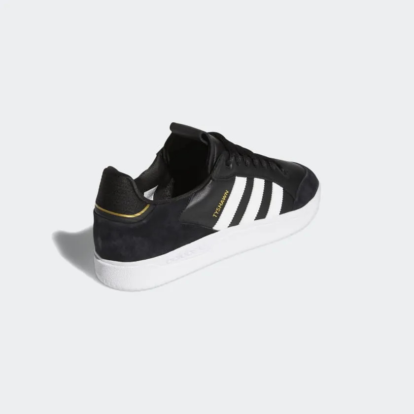 Adidas Tyshawn Low - Core Black/Cloud White/Gold Metallic