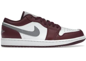 Air Jordan 1 Low Bordeaux White