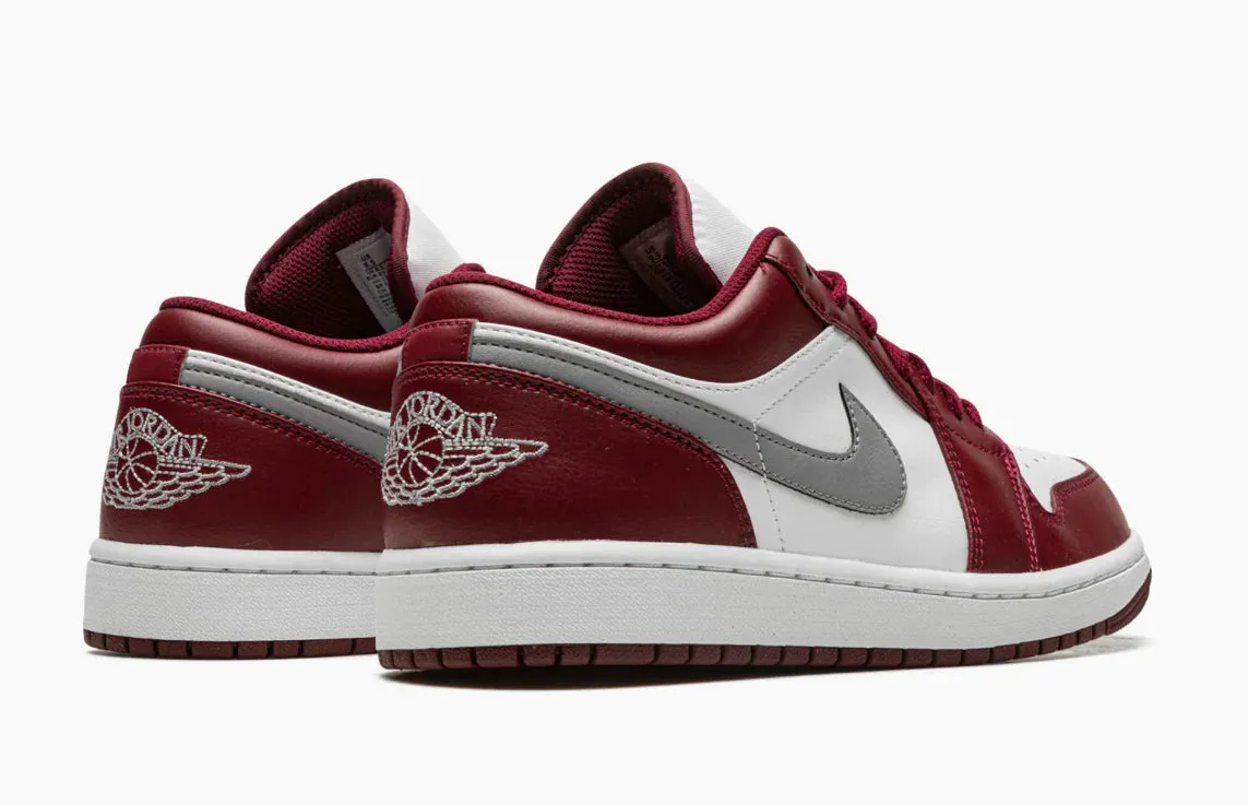 Air Jordan 1 Low Bordeaux White