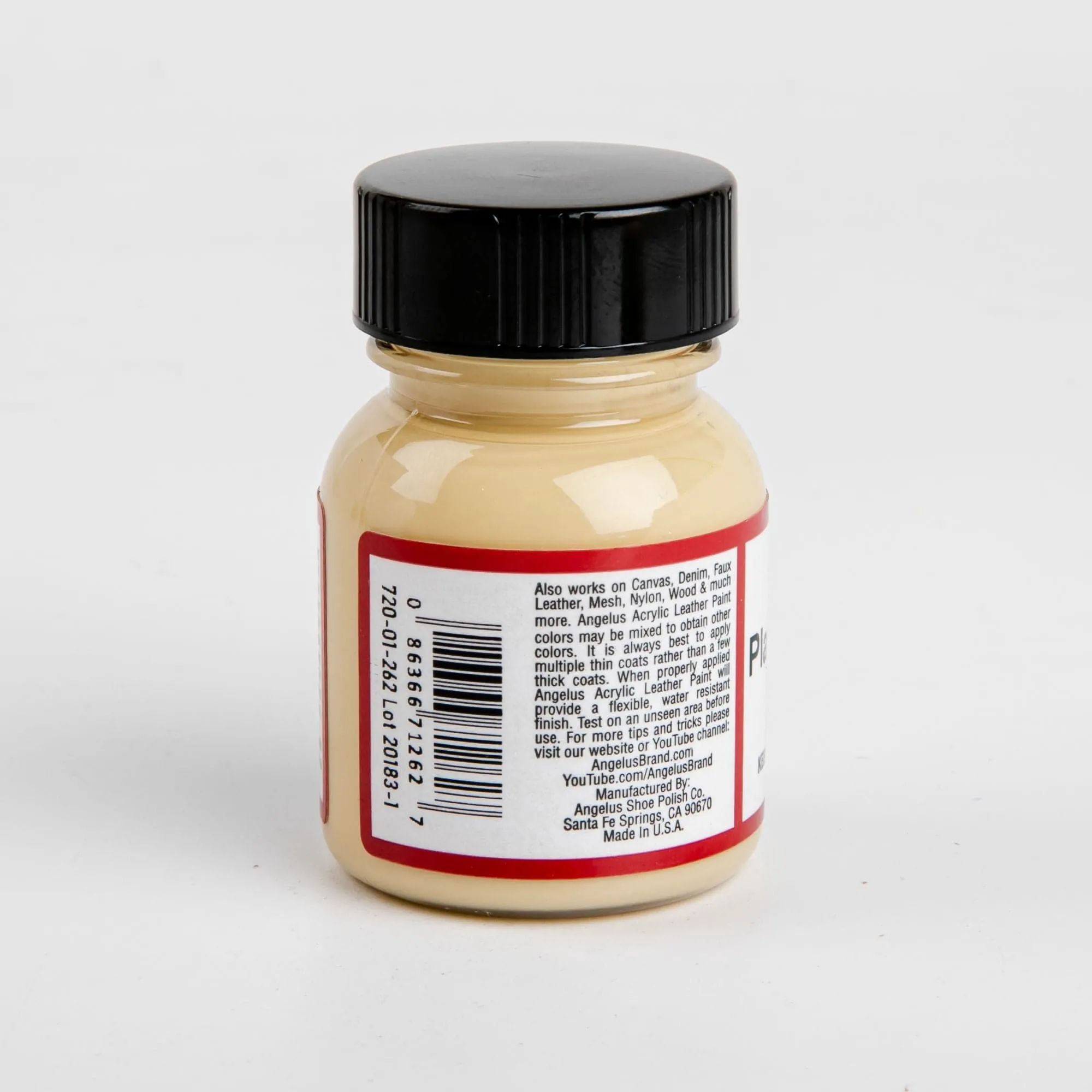 Angelus Acrylic Paint Play In The Sand #262 29Ml Use On Leather, Vinyl Or Fabric