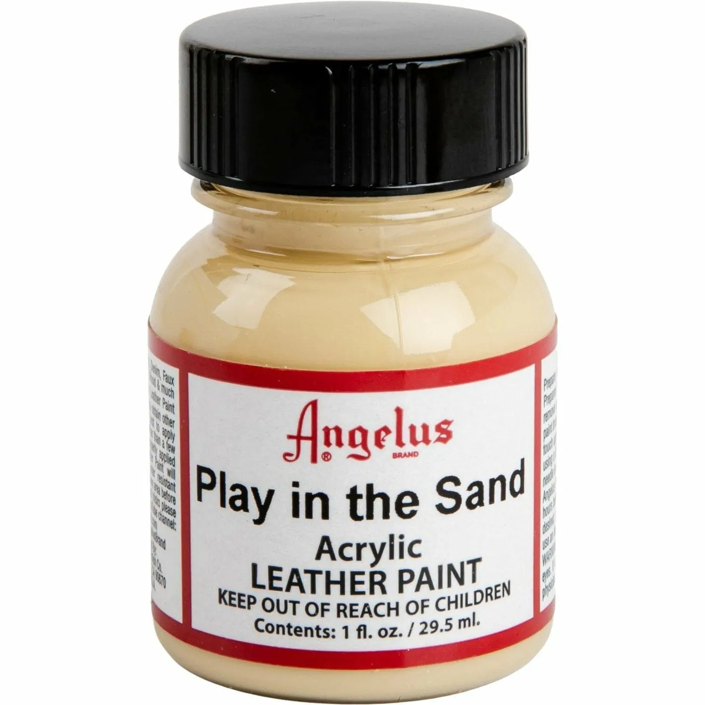 Angelus Acrylic Paint Play In The Sand #262 29Ml Use On Leather, Vinyl Or Fabric