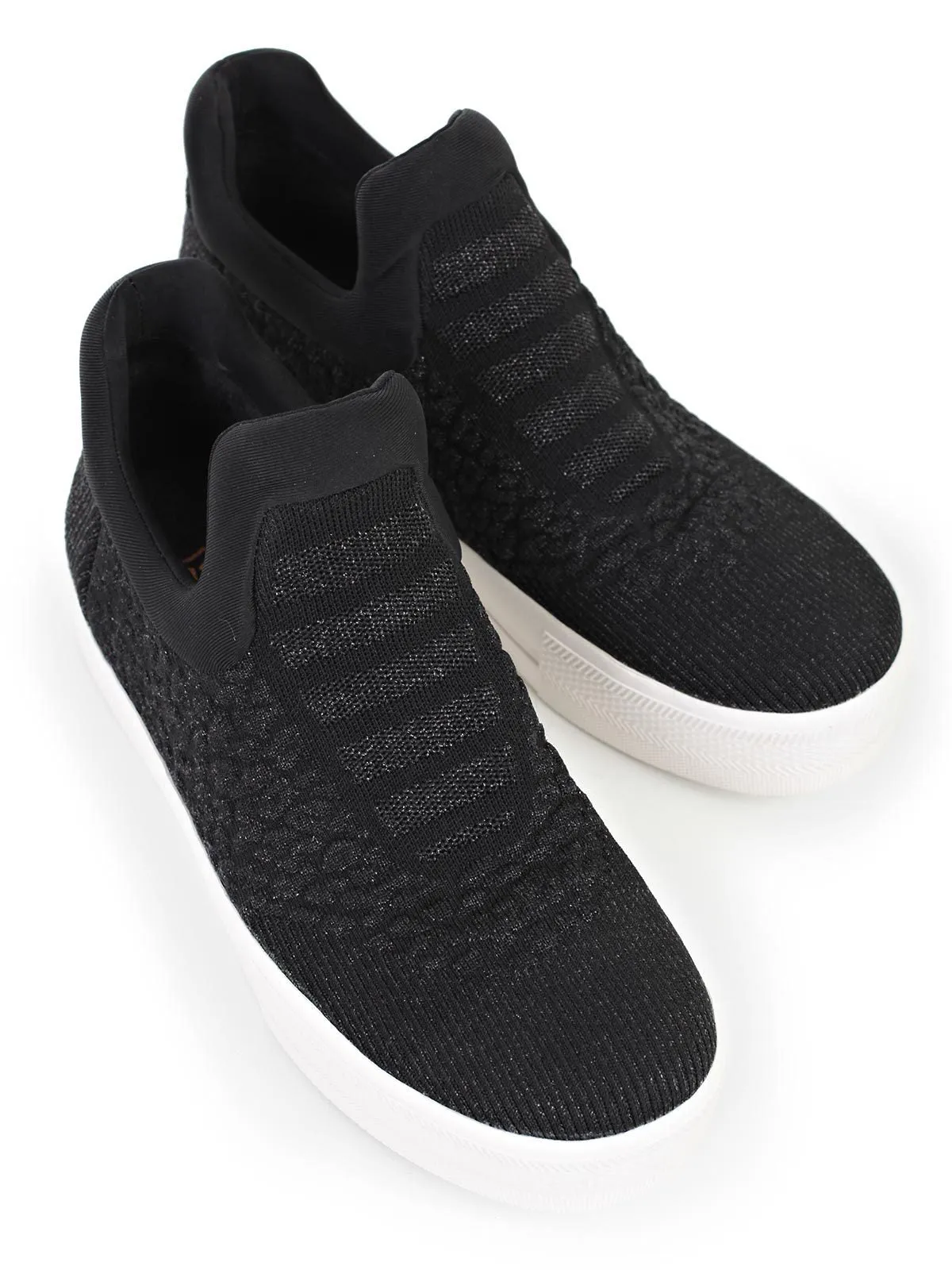 Ash Textured Knit Slip-On