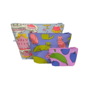 Baggu Go Pouch Set, Still Life