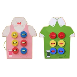 Beads Lacing Wooden Board