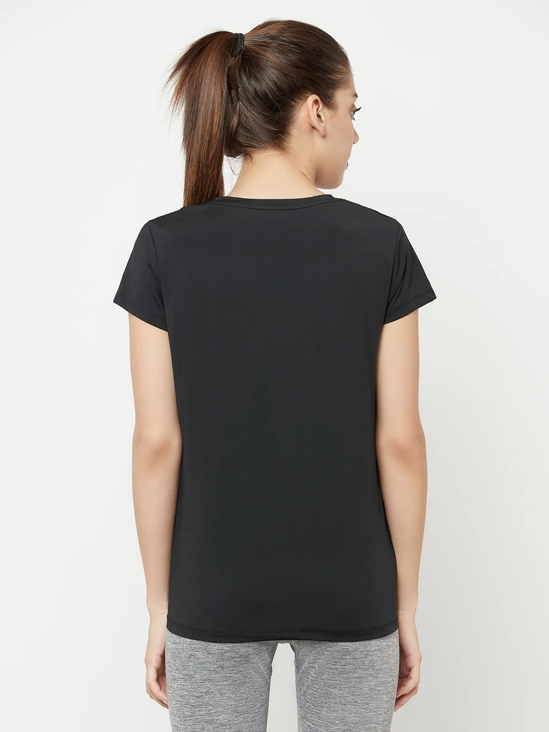Black Athletic T-Shirt
