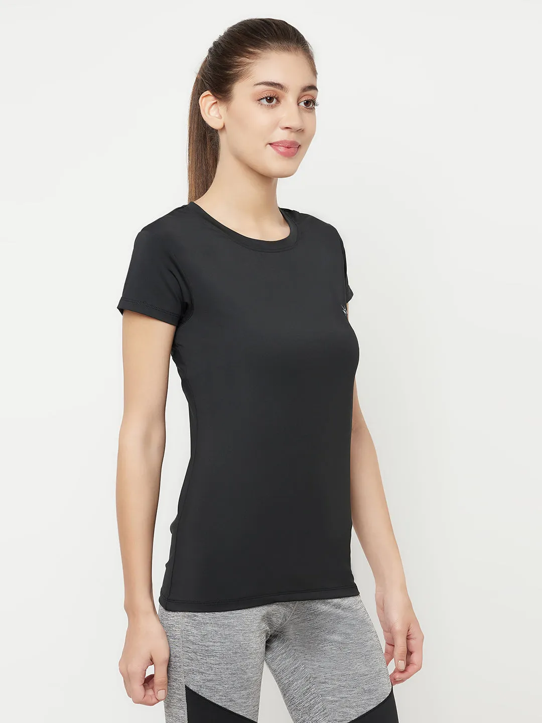Black Athletic T-Shirt