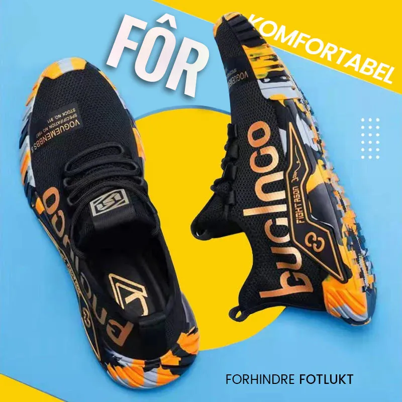 Breathable lightweight sneakers with steel toe - safety shoes