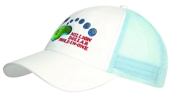 BRUSHED COTTON CAP WITH MESH BACK