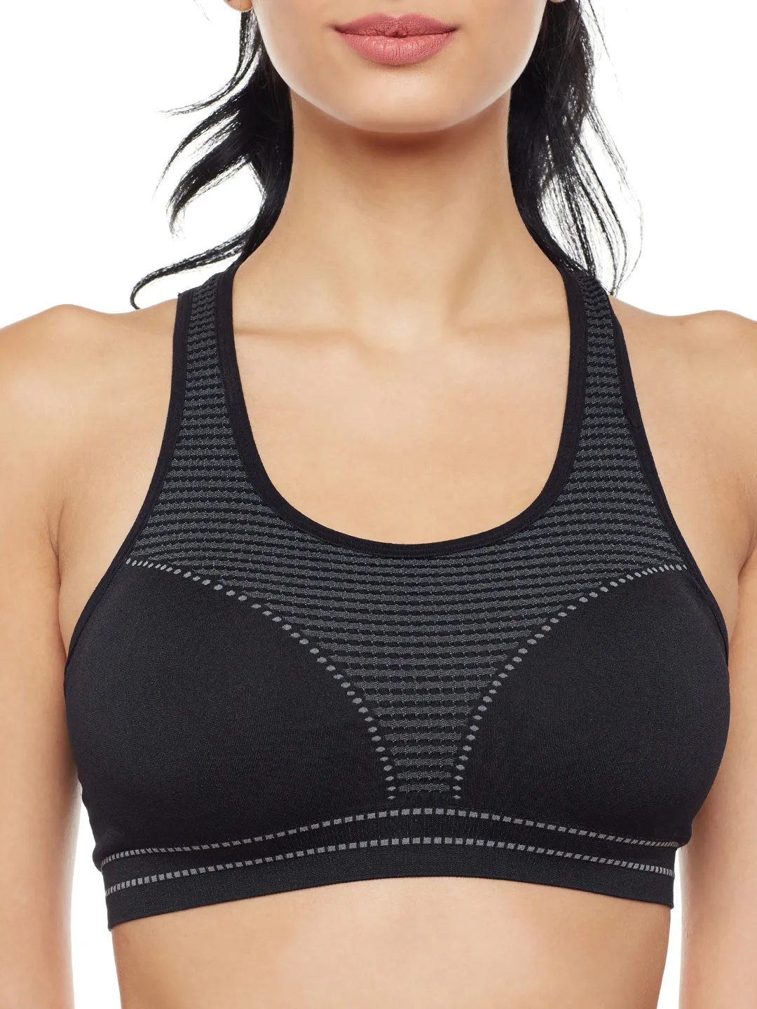 C9 Airwear Women's Active Sports Bra with Pads - Black