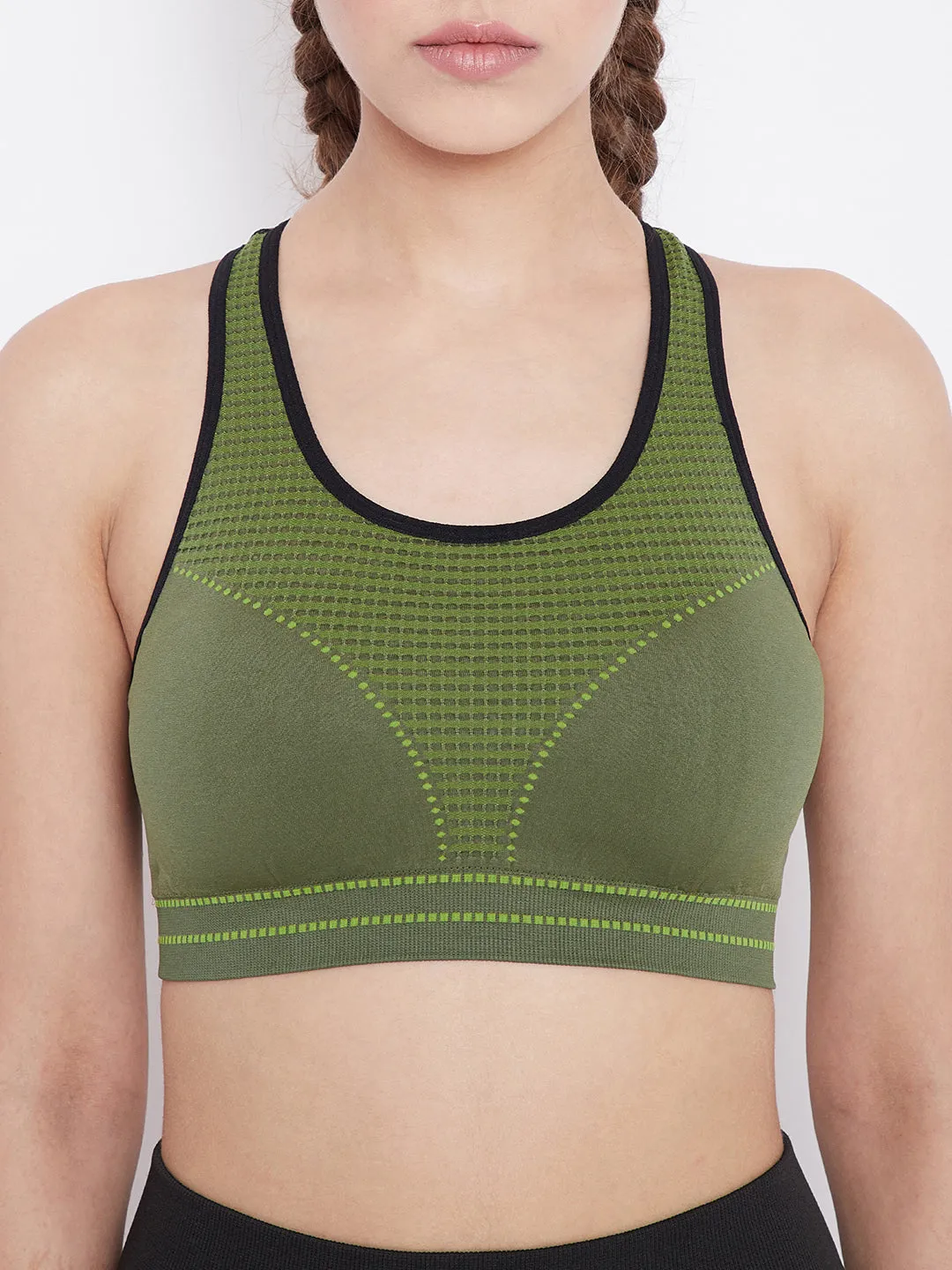 C9 Airwear Women's Active Sports Bra with Pads - Black