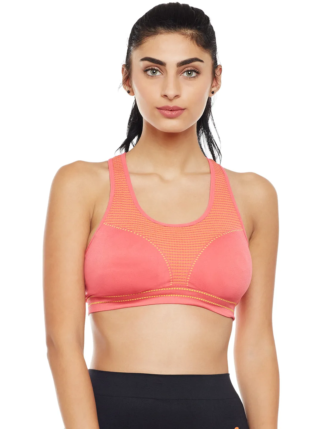 C9 Airwear Women's Active Sports Bra with Pads - Black