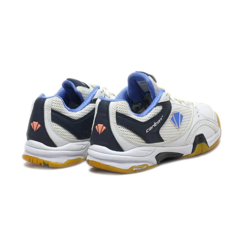 Carlton Sport Shoes Pu Leather White Colour For Women