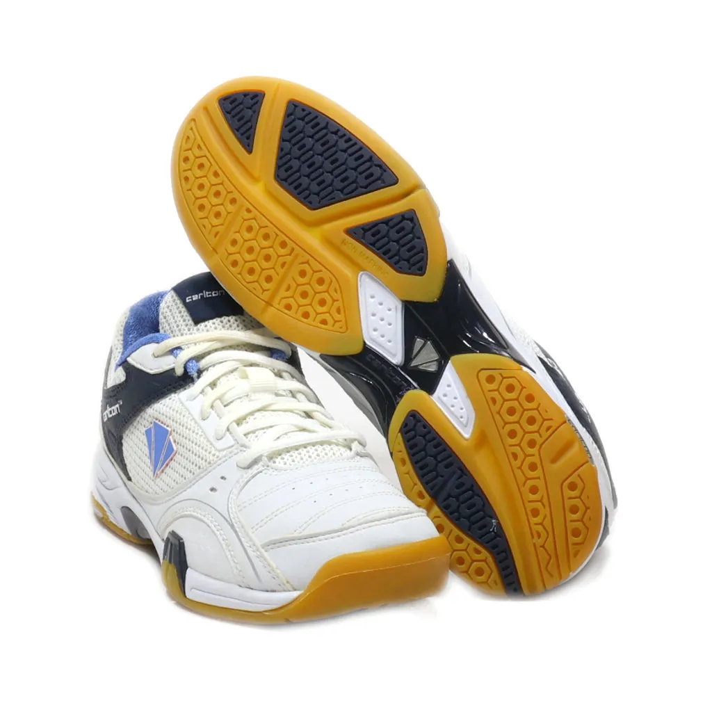 Carlton Sport Shoes Pu Leather White Colour For Women