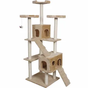 Cat, Kitty Tree house Tower Condo Furniture Scratch