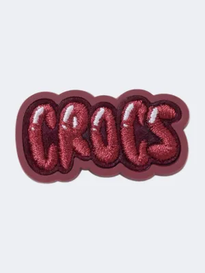 Crocs Bubble Logo Unisex Lifestyle Pins Red