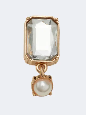 Crocs Pearl Dangle Unisex Lifestyle Pins Gold