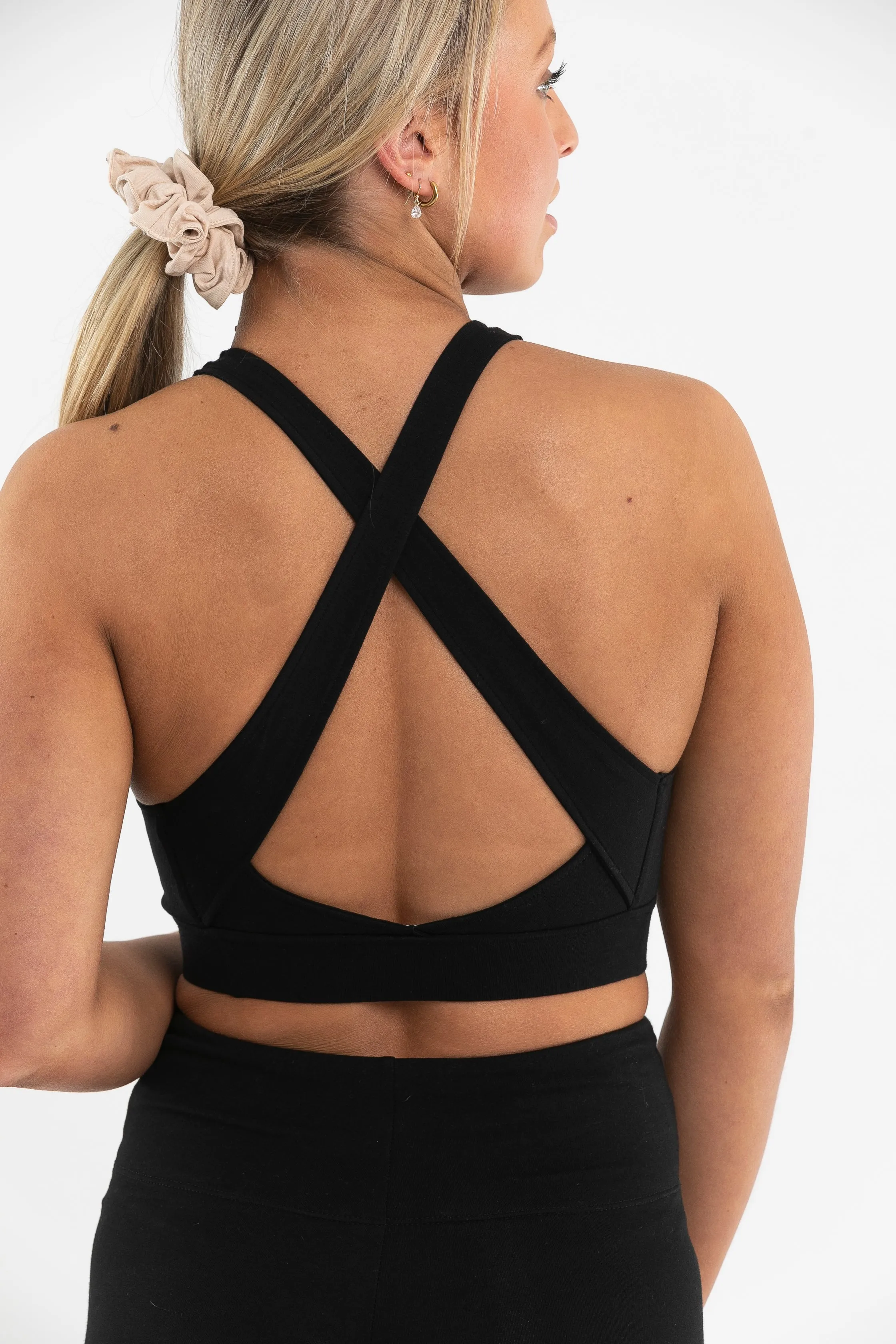 Crossed Back Bra