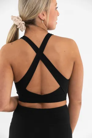 Crossed Back Bra