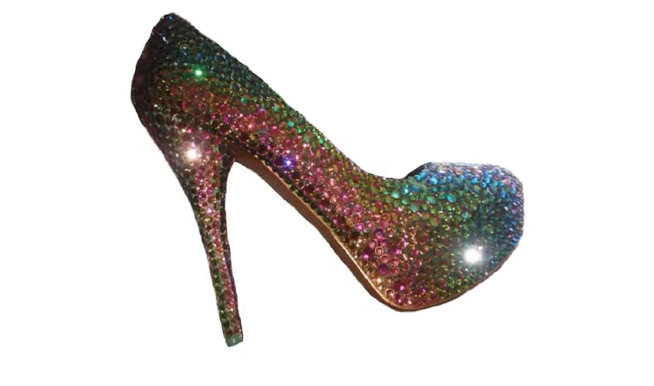 Custom Embellished Shoes