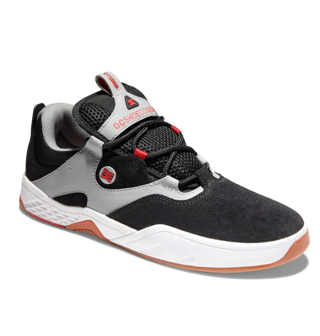 DC Kalis Shoes Black/Grey/Red