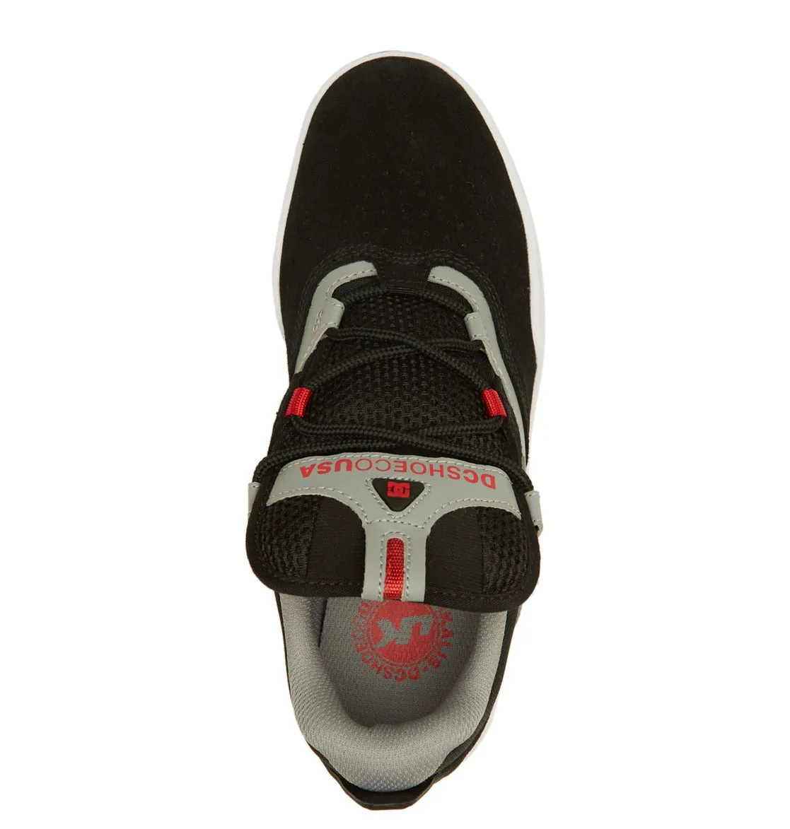 DC Kalis Shoes Black/Grey/Red