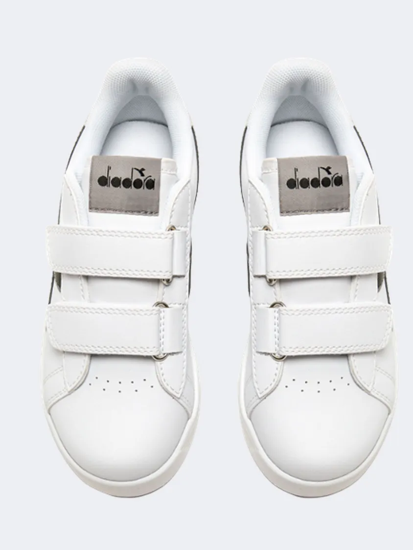 Diadora Game P Ps-Boys Lifestyle Shoes White/Black/Grey