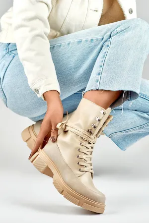Eco-Friendly Chic Leather Ankle Boots for Fall and Winter