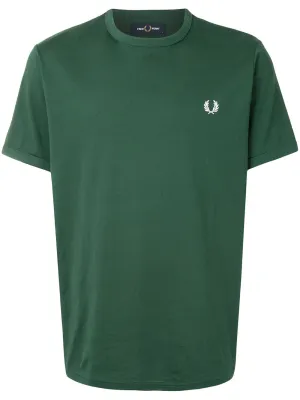 embroidered logo cotton T-shirt