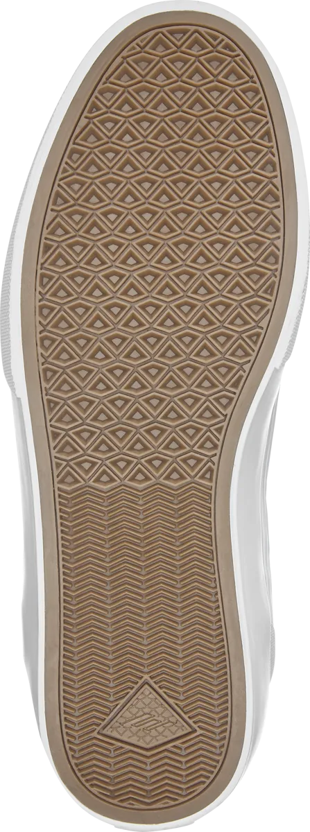 Emerica Mens Wino G6 Slip-On Green White Gum Shoes