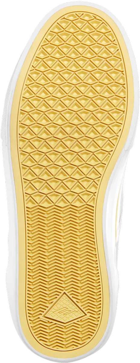 Emerica Mens Wino G6 Slip-On Grey Yellow Shoes
