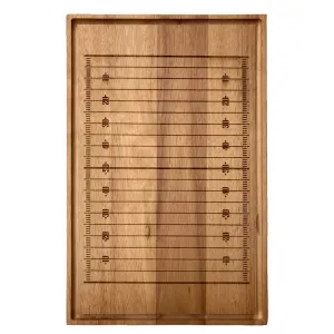 Football Field Wood Cutting Board
