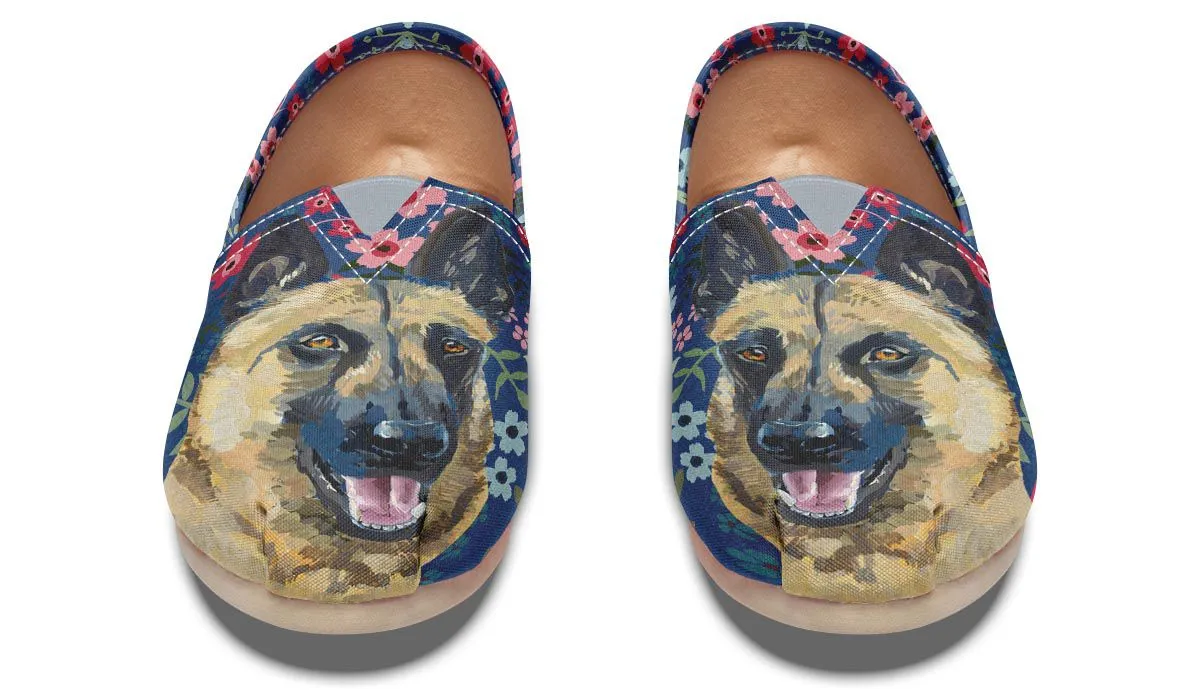 German Shepherd Sweetheart Casual Shoes