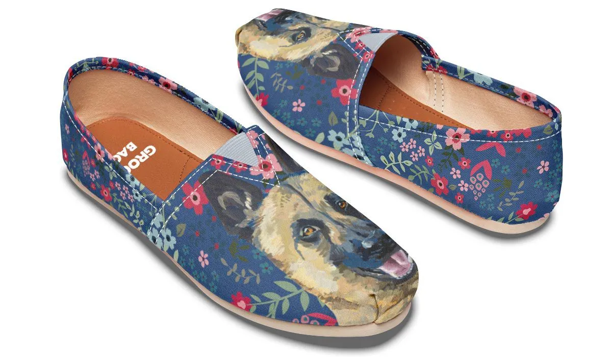 German Shepherd Sweetheart Casual Shoes