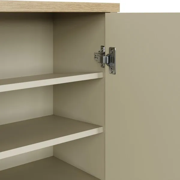 GFW Lancaster 2 Door Shoe Cabinet