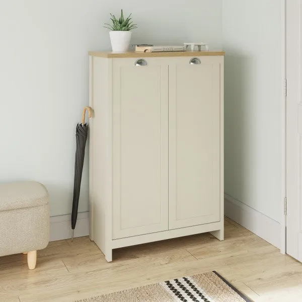 GFW Lancaster 2 Door Shoe Cabinet