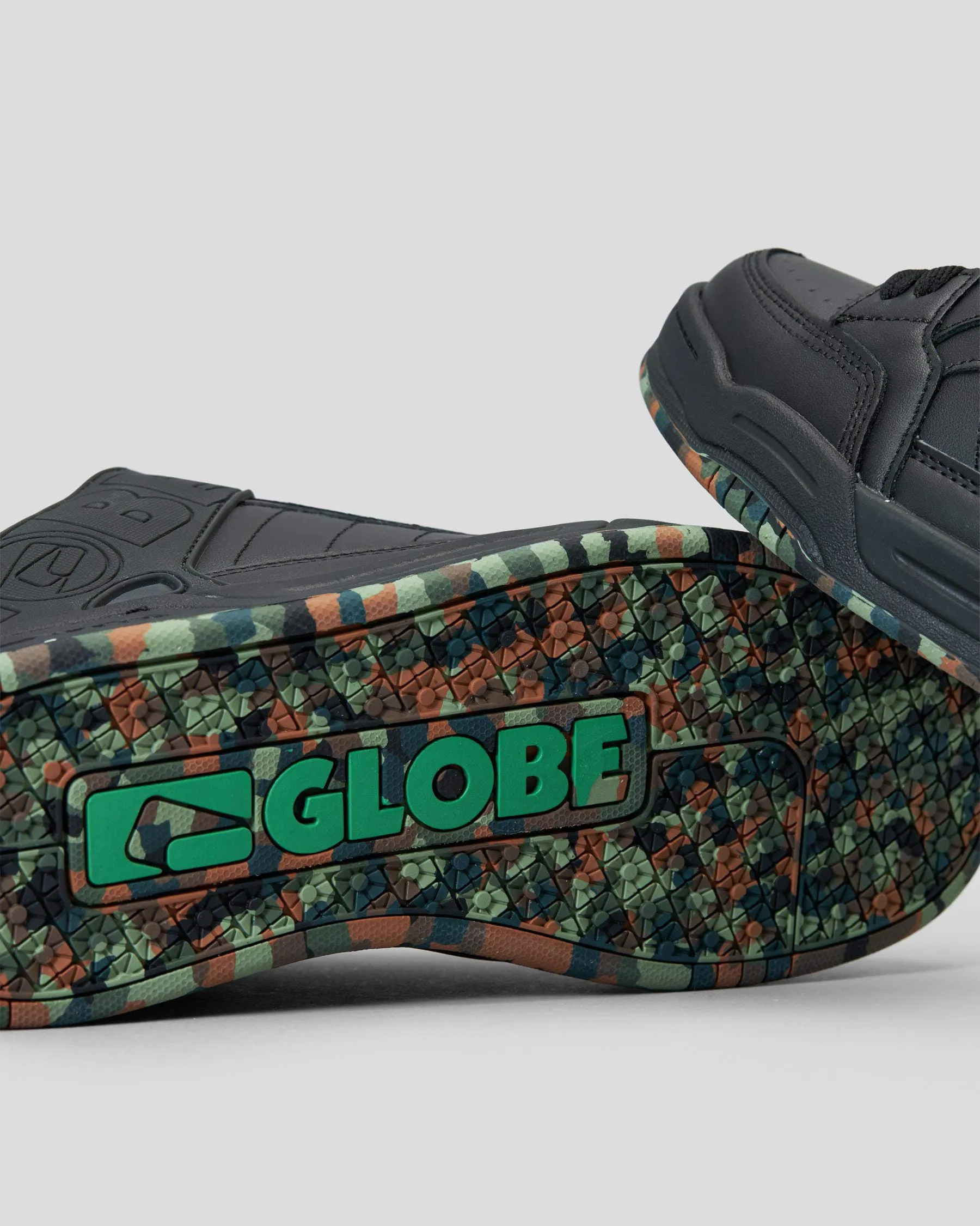 .GLOBE Mens GBTILT Shoes - BLACK/GREEN/MOSAIC - (GBTILT) - BGM - R2L18