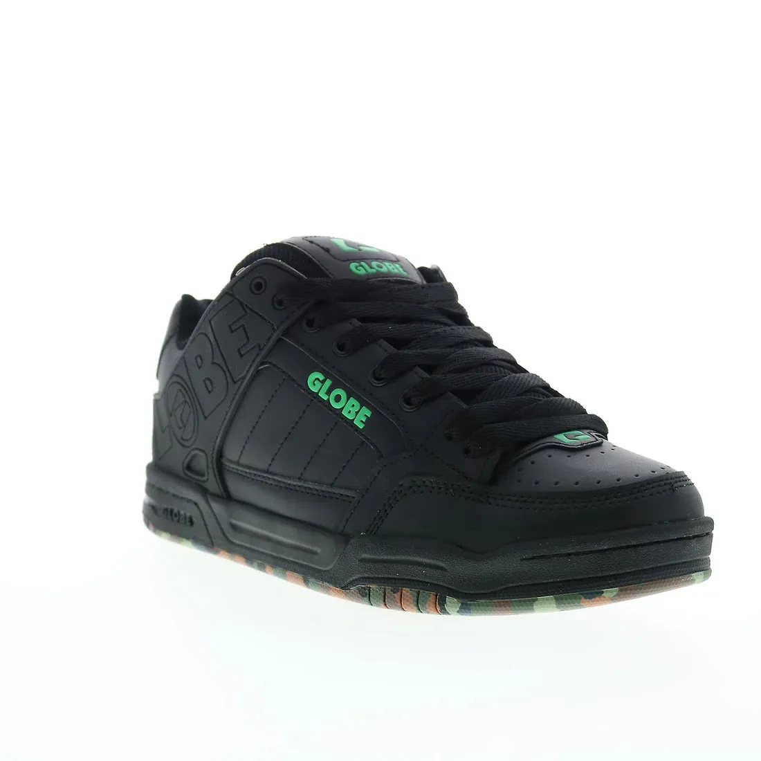 .GLOBE Mens GBTILT Shoes - BLACK/GREEN/MOSAIC - (GBTILT) - BGM - R2L18