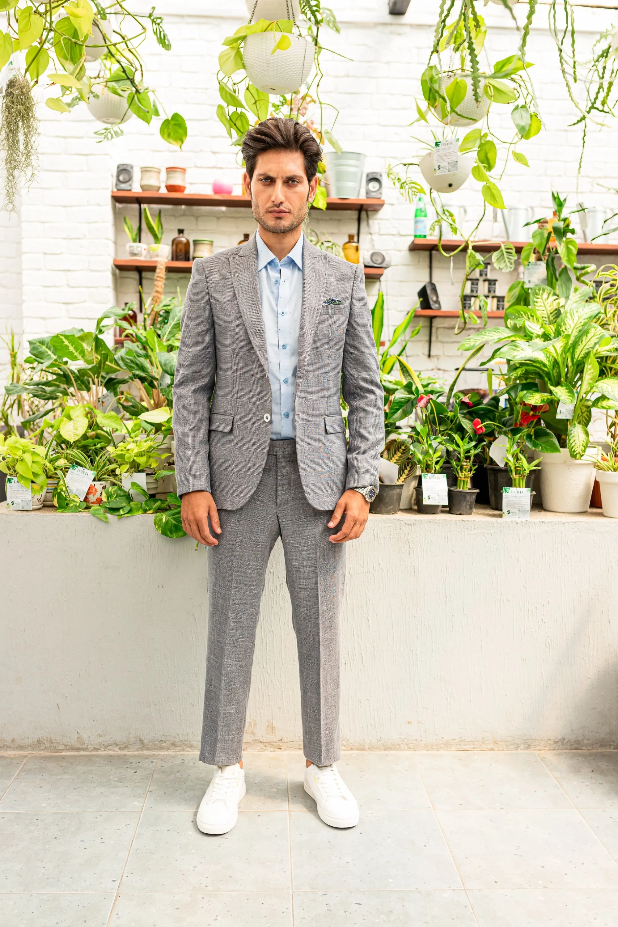 Grey Suit 2 Pcs