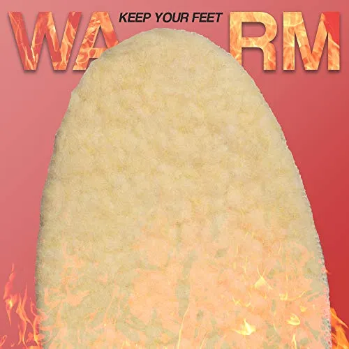 Height Increase Insoles with Fur and Air Cushion - 1.2" Shoe Lifts - Heel Lift (US Women's 6-8) Beige