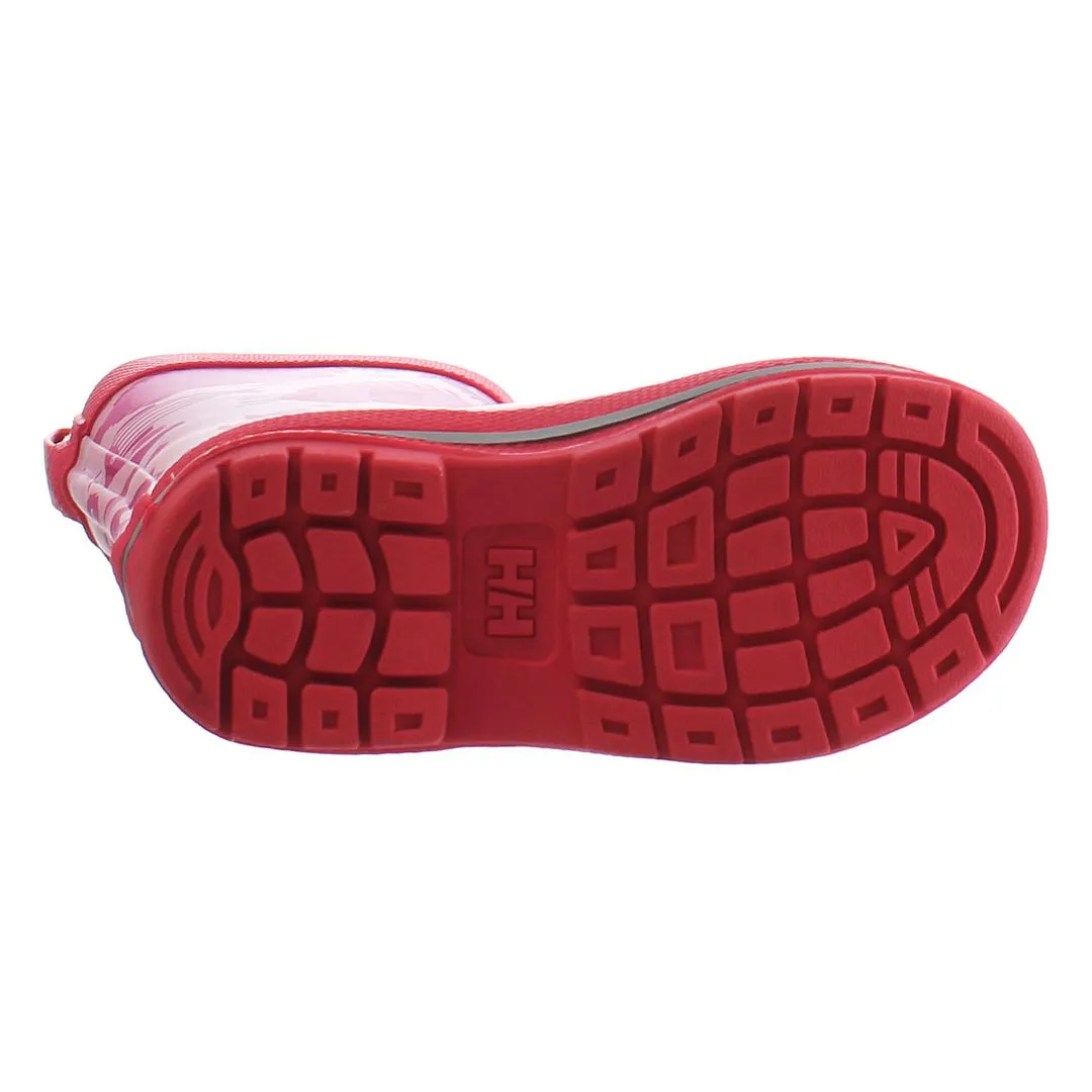 Helly Hansen JK Splask Print Kids Pink Wellingtons