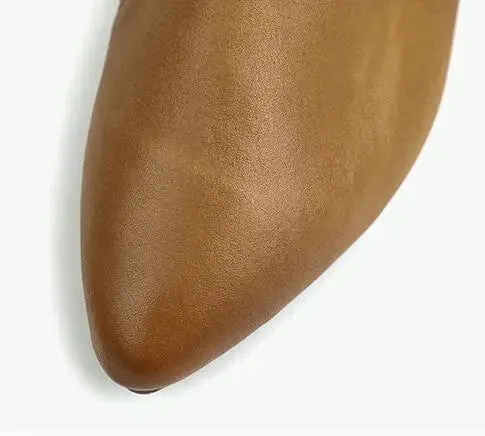 Khaki Leather Flats: Versatile and Chic Footwear for Women