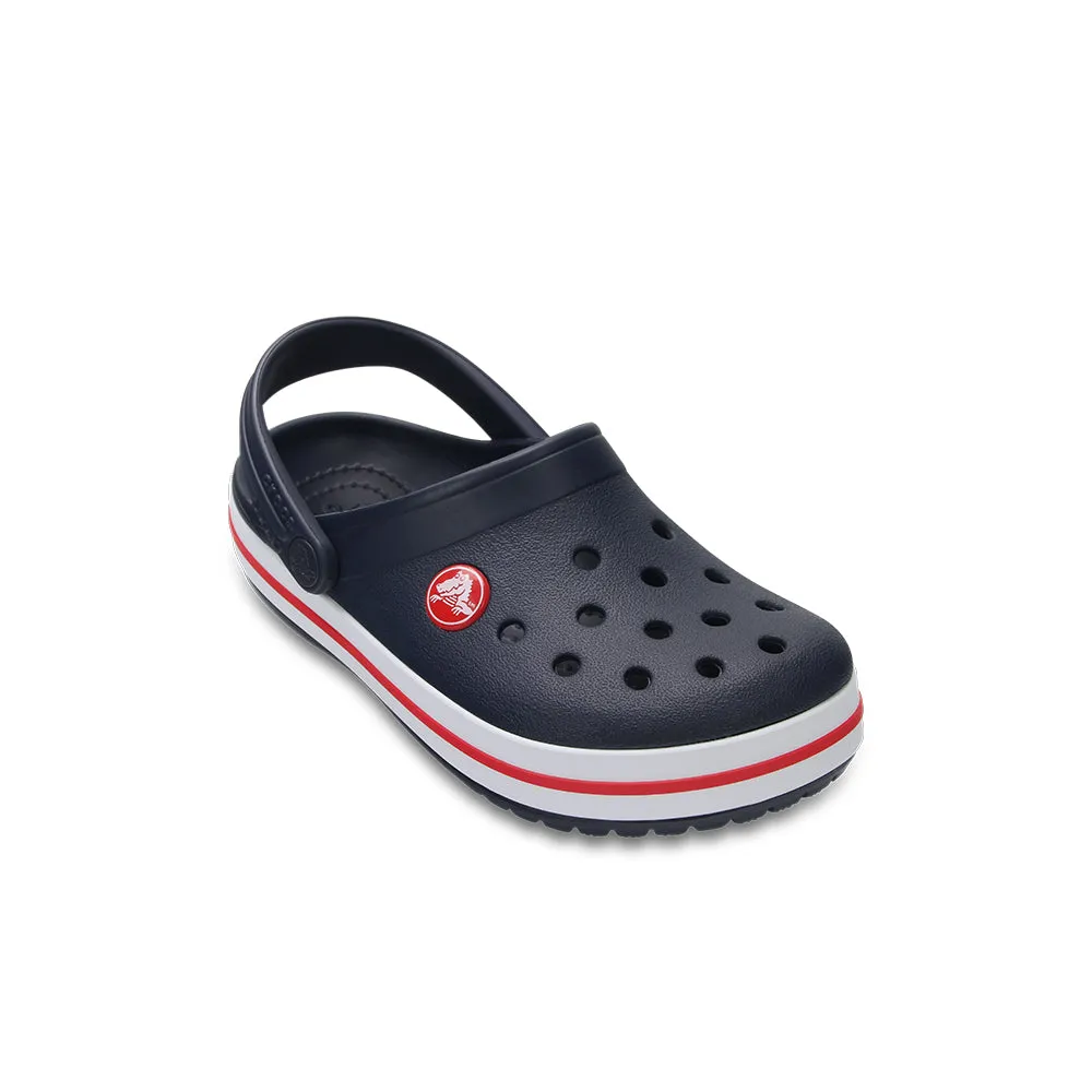 Kids Crocband Clog in Navy Red