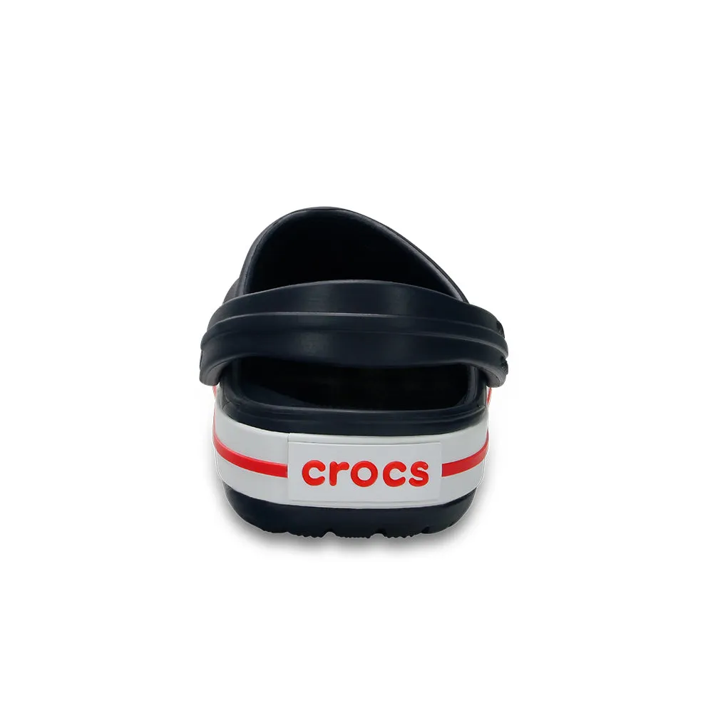 Kids Crocband Clog in Navy Red